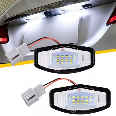 $11.99 • Buy 2X LED License Plate Light White For 2003-2017 Honda Accord Sedan 4-Door 6000K