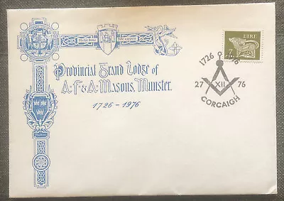 £4.99 • Buy FDC Special Stamp Cover Masons Masonic Ireland Lodge Of AF & A Masons Munster