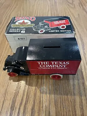 ERTL Texaco 1925 Mack Bulldog Lubricant Truck Bank -Collectors Series #6- Used • $8