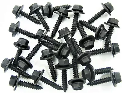 Ford Interior Trim Screws- M4.2 X 20mm Long- 7mm Hex- 12mm Washer- 25pcs- #229 • $12.95