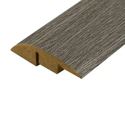 Laminate Floor MDF Ramp Reducer Profile Door Bar Threshold Strip OAK GREY • £49.98