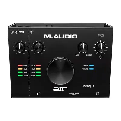 M-Audio AIR 192|4 192 4 2-In/2-Out 24/192 USB Audio Recording Studio Interface • $119