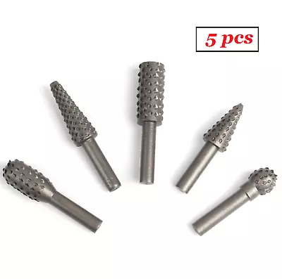 5/10pcs Metal Cutter Drill Rotary Rasp File Burr Set For Steel Grinding Carving • $8.50