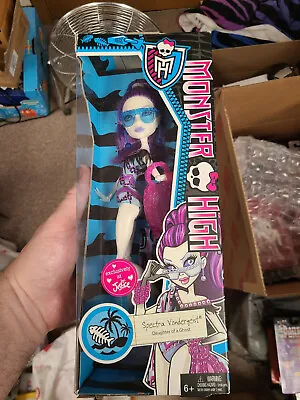 MONSTER HIGH JUSTICE EXCLUSIVE SWIM CLASS SPECTRA VONDERGEIST 2013 NEW In Box • $75