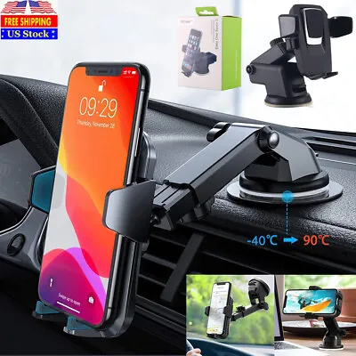 360° Mount Holder Car Windshield Stand For IPhone Samsung Mobile Cell Phone GPS • $11.99