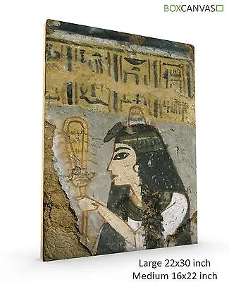 Wall Woman Middle East Egyptian Canvas Photo Canvas Wall Art • £27