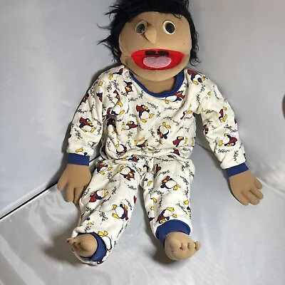 Ventriloquist Plush Puppet Boy 26 “1990-2000 • $28