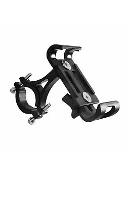 Black 360° Aluminum Motorcycle Bike Bicycle For MTB GPS Cell Phone Holder Mount • $9.99