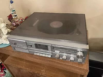 JC Penney Vintage AM/FM 683-1795 Cassette 8-Track Turntable - PARTIALLY WORKING • $30