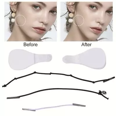 40x Instant FaceNeck And Eye Lift (Light Hair) Facelift Tapes Bands Secret Lift • £3.53