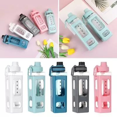 Bottle 700/900ml Concise Boy Girl Portable Water Bottle Plastic Straw Cup Cup • $17.27