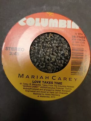 Mariah Carey Love Takes Time/Sent From Up Above 7  Vinyl 45RPM • $4.99