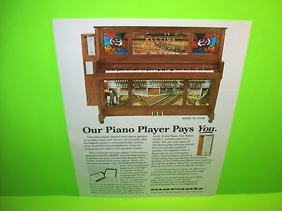 Marantz Model PC 1145B PianoCorder Ragtime Automatic Playing Piano Coin-Op Music • $22.95