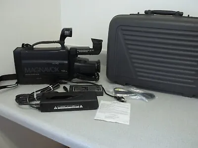 MAGNAVOX Easy Cam CVR 335 Movie Camera With Hard Case And Accessories • $70