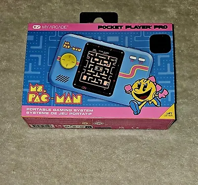 My Arcade Pocket Player Pro Ms. Pac Man - 2.7  Color Display  • $19.49