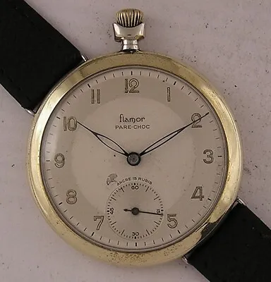 $54.99 • Buy Military WW2 CHRONOMETER 1940 Hi Grade French Wrist Watch A+ Serviced