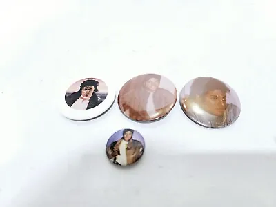 Lot Of Vintage Michael Jackson Buttons Pins • $9.95