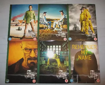 NEAR NEW BREAKING BAD  Complete Series 1 2 3 4 5 6   PAL 4  21 DVD'S  FREE POST • $39.99