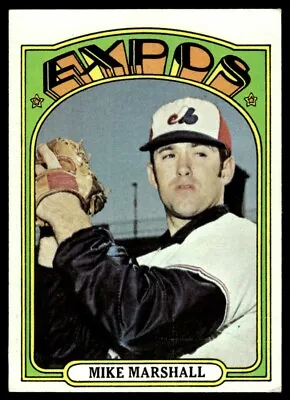 1972 Topps Mike Marshall Montreal Expos #505 • $1.99