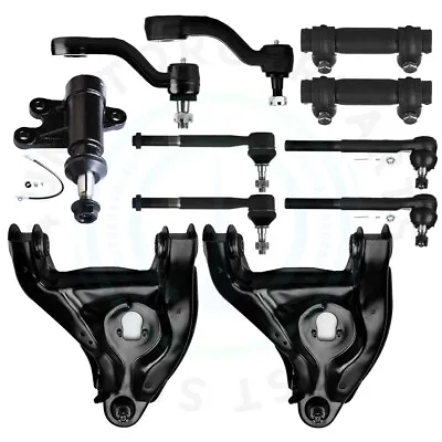 11X Fit For Chevy C1500 C2500 C3500 Tahoe Yukon Front Control Arms Tie Rod Ends • $199.62