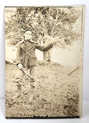 RPPC Oregon Hunting Hunter Rabbit Shotgun 1909 Posted Springbrook OR • $32