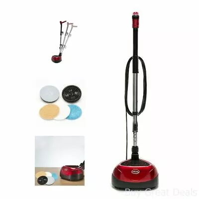 Floor Polisher Scrubber & Buffer For Hard Floors Laminate Wood Vinyl EP170 • £89.99