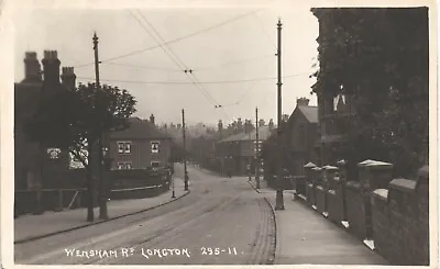 Longton Stoke On Trent. Wensham Road # 295-11 By Rotophoto. • £22