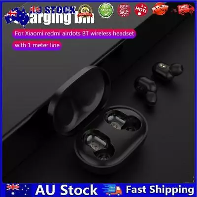 AU Charging Case With USB Cable For Xiaomi Redmi AirDots TWS Wireless Earbuds • $13.93