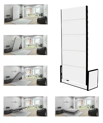 Studio Single Wall Bed Vertical Folding Bed Pull Down Murphy Bed Clearance • £879