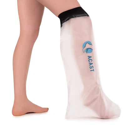 £18.58 • Buy ACAST Waterproof Leg Cast Cover For Shower - Easy To Use, Reusable Leg Protector