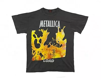 Vintage Metallica Load Album Track-list T-Shirt / L Single Stitch Reprint • $79.99