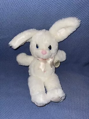 Precious Moments White Bunny 1993 Big New Stuffed Plush Doll VTG Figure Rabbit • $20