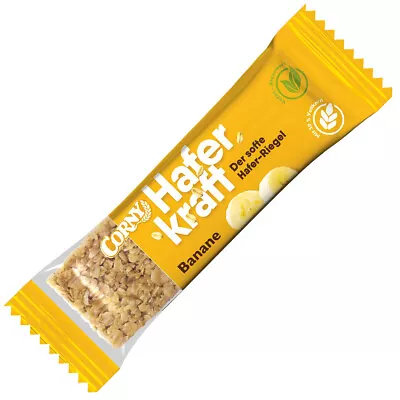 Corny Müsliriegel Haferkraft Latch Banana Whole Wheat Vegan 65g • $2.29