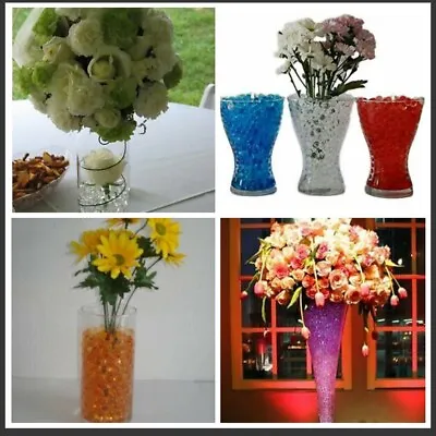 Deco Beads Water Crystal Accents Water Beads Vase Filler Centerpiece Decoration • $5.95