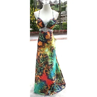 NWT MASQUERADE $170 Apple Multi Party Evening Gown 5 • $125