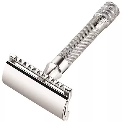 New Merkur Double Edge Safety Razor With Bar Guard #163 100% Authentic • $38