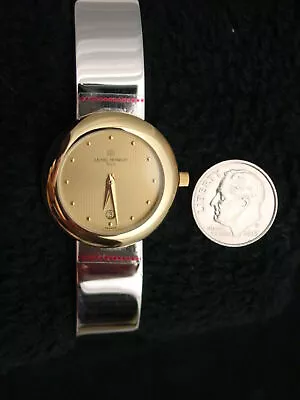 Ladies Watch French Michel Herbelin Bangle Watch Gold ETA Swiss 7 Jewel  • $369.95