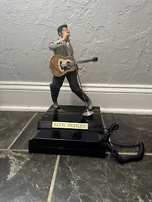 Vintage 90s Elvis Presley Telemania Telephone Phone Jail House Rock Ringer • $50