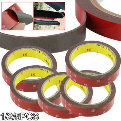$7.59 • Buy Lot Double Sided Strong Permanent Adhesive Super Sticky Tape Waterproof