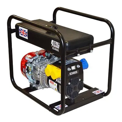 Stephill SE34003SLR 3.4 KVA Honda GX200 Petrol Generator - STE-SE34003SLR • £886.82