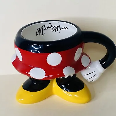 Disney Parks Minnie Mouse Bottom Skirt Legs Coffee Tea Mug Authentic Original • $17.95