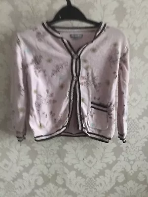 Beautiful Girls Cardigan By Minymo Aged 5 Years • £3