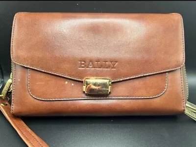 Vintage Bally Designer Leather Handbag • $12.95