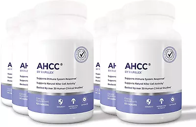 (6 Pack) Papillex AHCC Supplement - Maximum Strength - Natural Immune Support Ex • $849