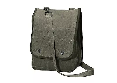 Rothco 9796 Vintage Canvas Map Case Shoulder Bag - Sage • $21.99