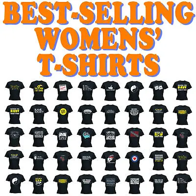 Birthday Funny Novelty Tops T-Shirt Womens Tee TShirt - SUPER WOMENS - I1 • £12.95