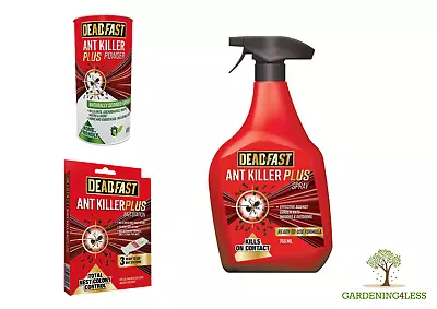 Westland DeadFast Ant Stop Killer Bait Stations Destroy Ants Nest Spray Powder • £10.99