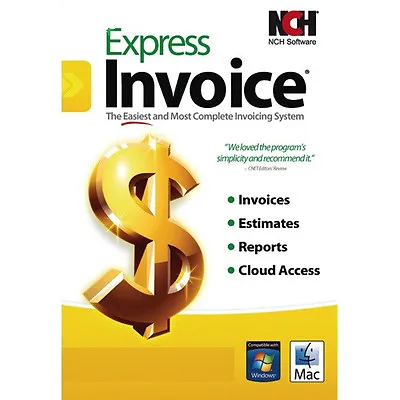 Express Invoice  Invoicing Software Manage Invoices Win Mac Version • £63.54