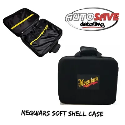 Meguiars ST045 Soft Shell Case Large Black Car Care Cleaning Detailing Case • $53.45