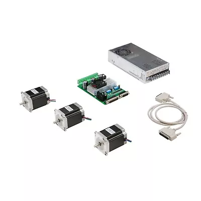 3axis Nema23 Stepper Motor 270oz-in 3A 23HS8430 3axis Driver Board TB6560 CNC • $130